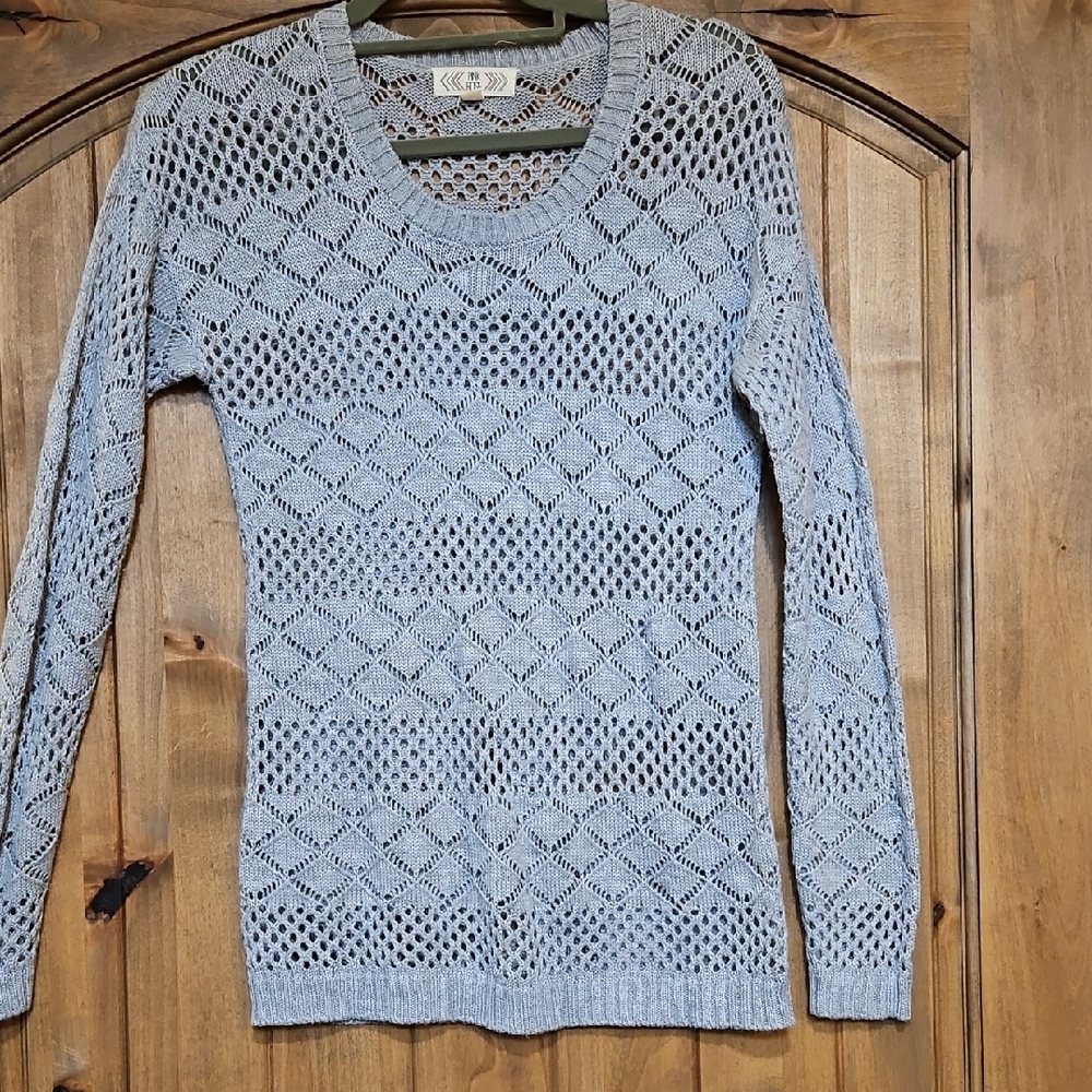 Women's Light Grey Knit Sweater